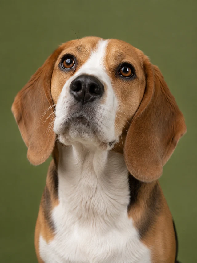 Bright-eyed beagle